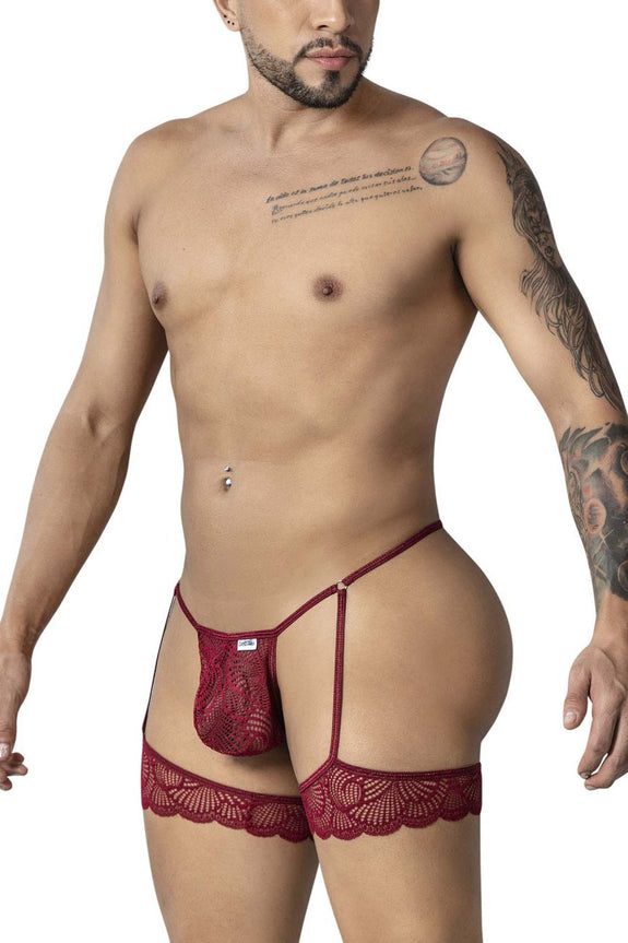 CandyMan 99906 Garter Lace Thongs