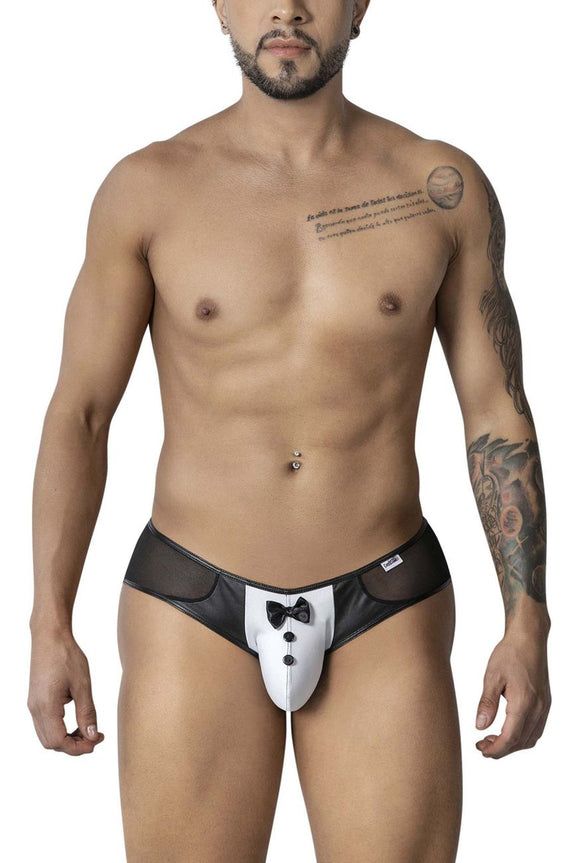 CandyMan 99919 Tuxedo Briefs - SomethingTrendy.com