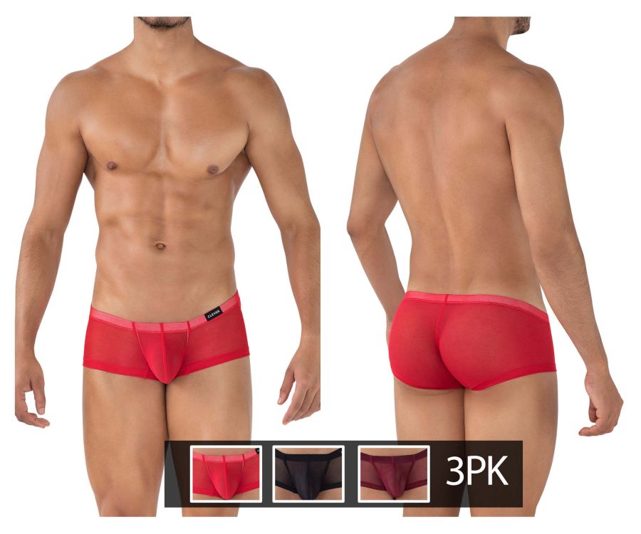 Clever 229937 3PK Australian Latin Trunks Trunks