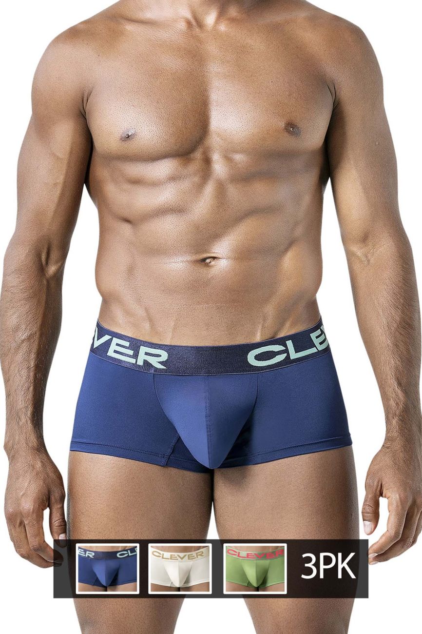 Clever 229953 3PK Australian Latin Trunks