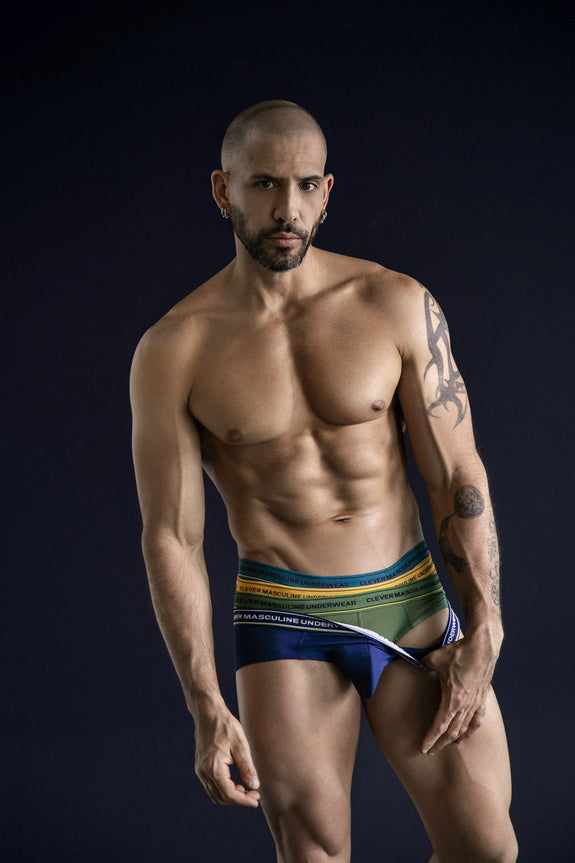 Clever 519969 3PK Australian Latin Briefs - SomethingTrendy.com
