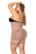 Mapale F502X Plus Size High Waist "Pull On" Short