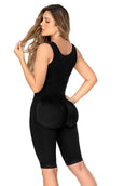 Mapale F506 Cross Back Support Knee Length Shapewear