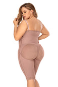 Mapale F507X Plus Size Low Back Knee Length Shapewear