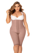 Mapale F507X Plus Size Low Back Knee Length Shapewear