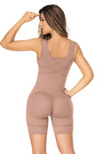 Mapale F509 Cross Back Support Mid Length Shapewear