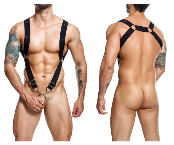 MaleBasics DMBL06 DNGEON Straigh Back Harness