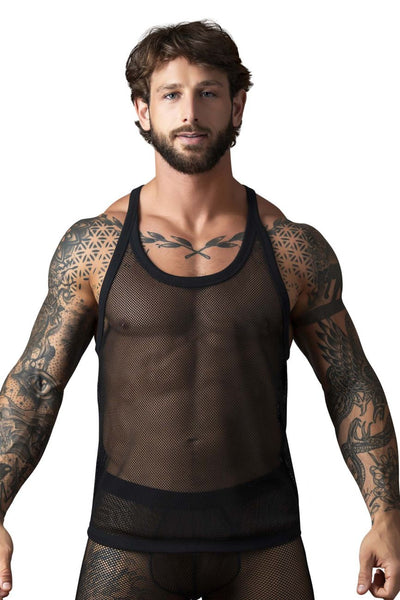 Male Power 110-11C Fishnet 2 Tank Top