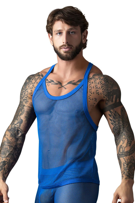 Male Power 110-11C Fishnet 2 Tank Top