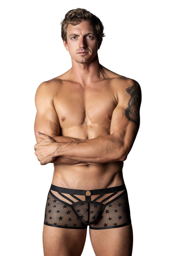 Male Power 122-291 Love Star Short with Ring - SomethingTrendy.com