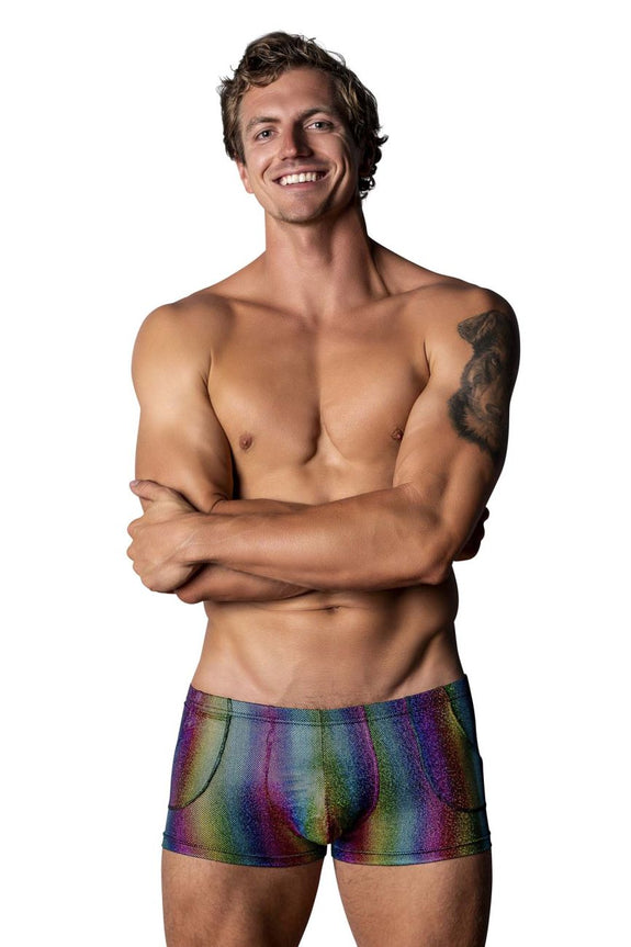 Male Power 132-297 Pack N Play Pocket Short - SomethingTrendy.com
