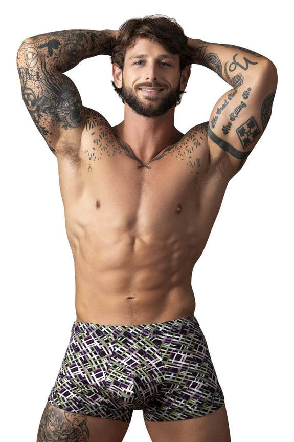 Male Power 148-303 Gridlocked Strappy Back Short