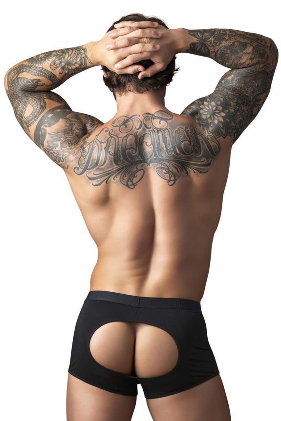 Male Power 162-304 Open Ended Moonshine Short Open Front Elastic Cock Ring