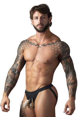 Male Power 348-304 Open Ended Jock Open Front Elastic Cock Ring