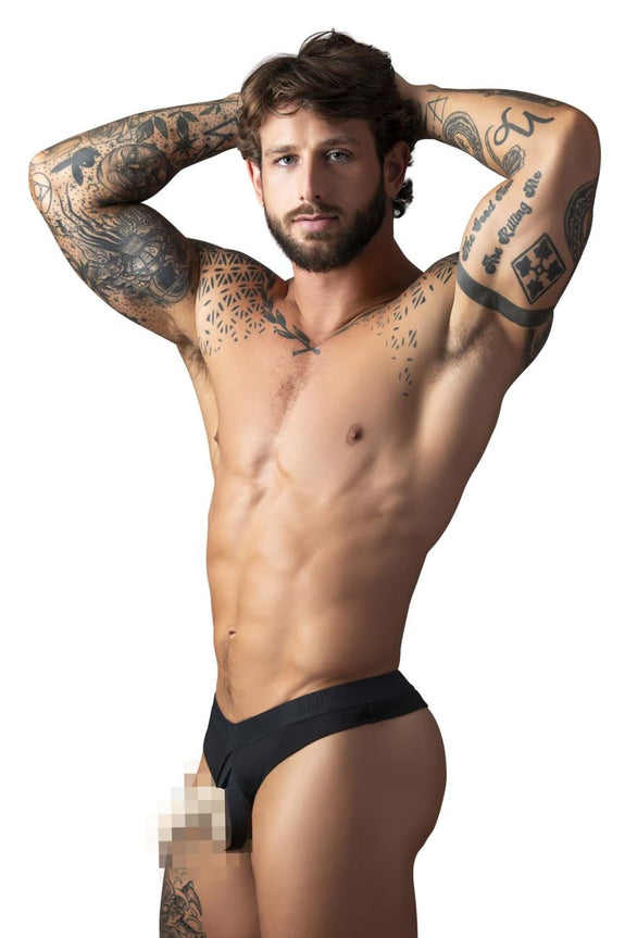 Male Power 417-304 Open Ended Thong Open Front Elastic Cock Ring