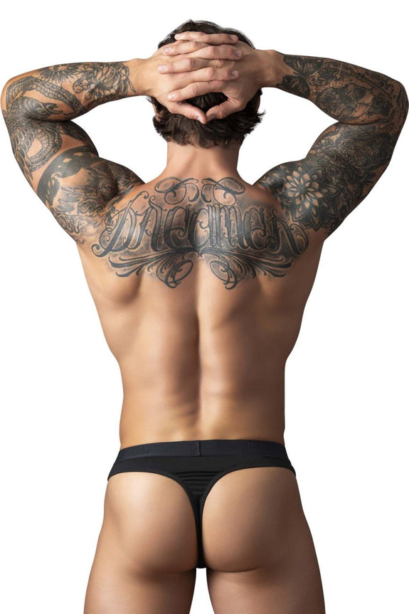 Male Power 417-304 Open Ended Thong Open Front Elastic Cock Ring