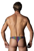 Male Power 421-297 Pack N Play Thong with Front Condom Pouch