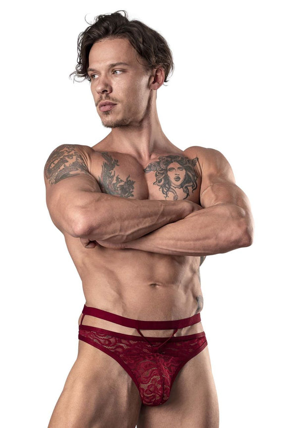 Male Power 446-289 Lucifer Cut Out Strappy Thong