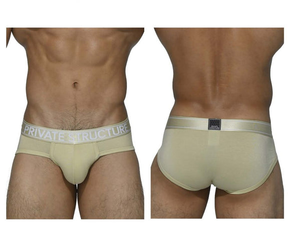 Private Structure PBUZ3748 Platinum Bamboo Contour Briefs - SomethingTrendy.com