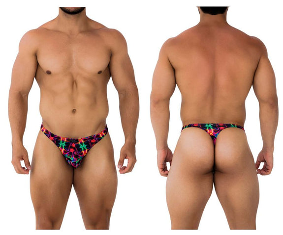 Xtremen 91171 Printed Thongs - SomethingTrendy.com