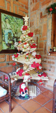 Christmas Tree - Handcrafted Solid Pine Wood