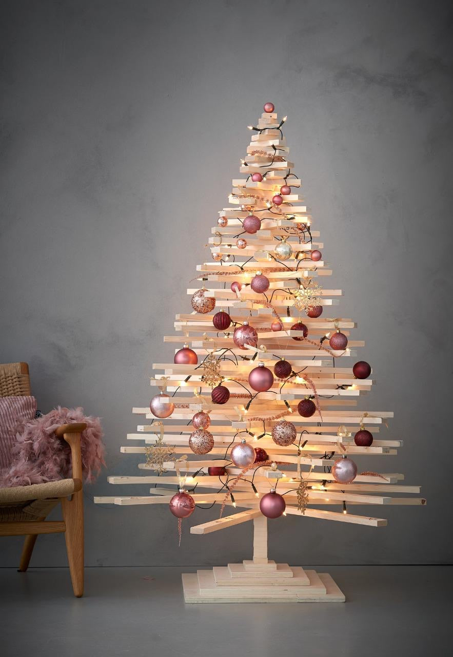 Christmas Tree - Handcrafted Solid Pine Wood