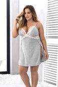 Mapale 7313X Plus Size Sleep Chemise - SomethingTrendy.com