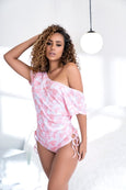 Mapale 7463 Dream On Tie Dye Sleep Romper