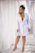 Mapale 8359X Bride Robe With Matching G-String - SomethingTrendy.com