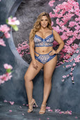 Mapale 8597X Plus Size Secret Garden Bra Set - SomethingTrendy.com