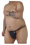 CandyMan 9586X Plus Size Basic Thong - SomethingTrendy.com