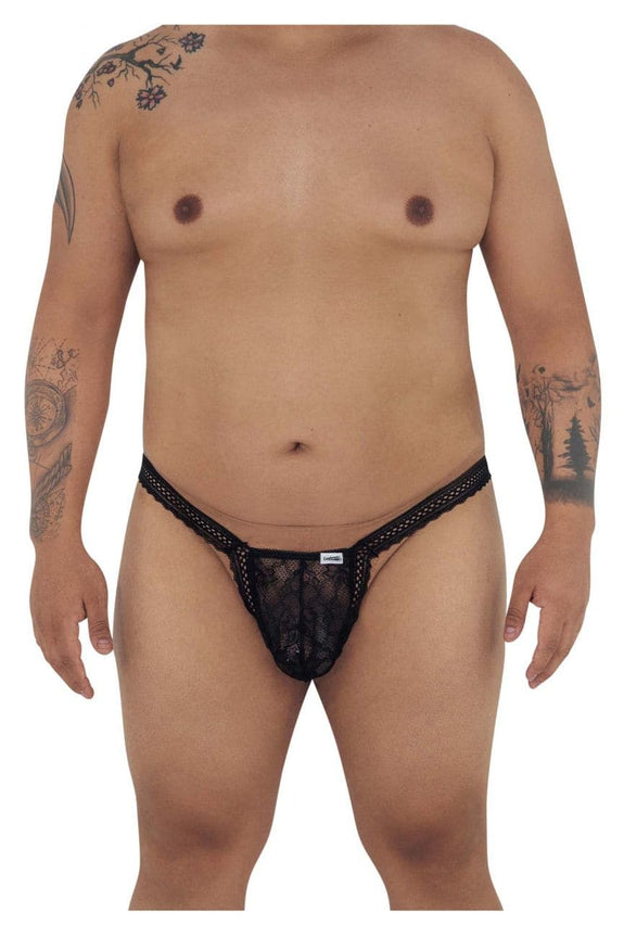 CandyMan 99420X Double Lace Thongs - SomethingTrendy.com