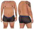 CandyMan 99511X Polka Mesh Trunks - SomethingTrendy.com