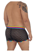 CandyMan 99511X Polka Mesh Trunks - SomethingTrendy.com