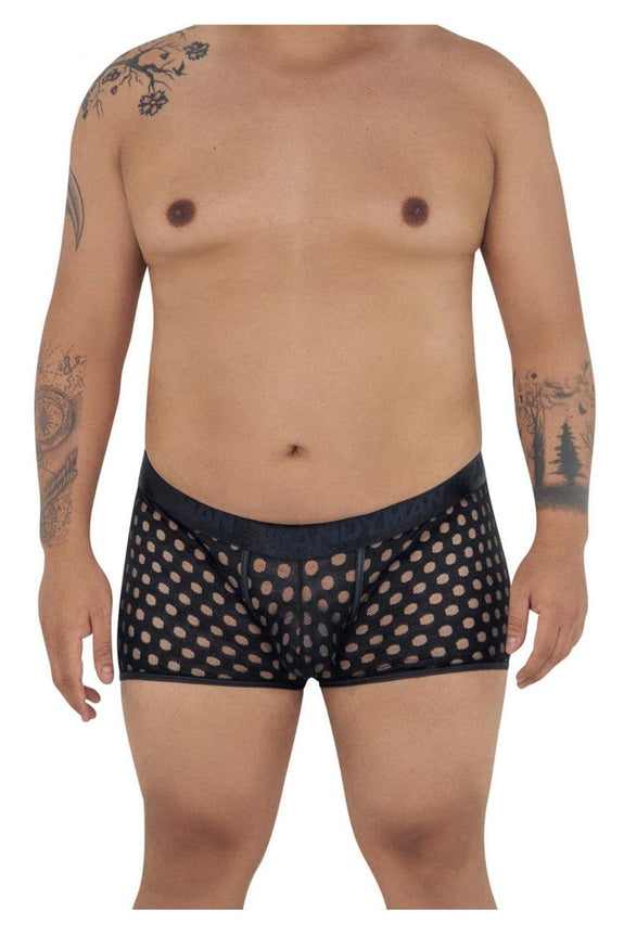 CandyMan 99511X Polka Mesh Trunks - SomethingTrendy.com