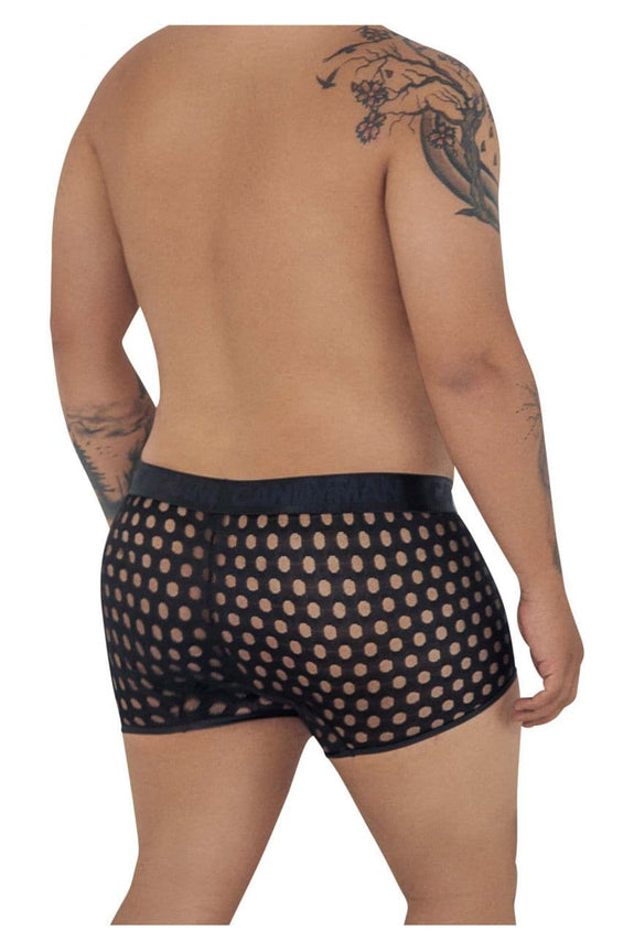 CandyMan 99511X Polka Mesh Trunks - SomethingTrendy.com
