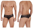 CandyMan 99537 Lace Boyshort Thongs - SomethingTrendy.com