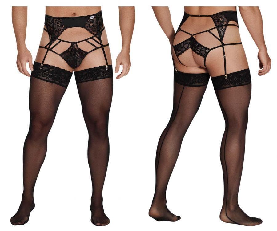 CandyMan 99550 Lace Garter-Jockstrap Outfit - SomethingTrendy.com