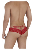 CandyMan 99551 Lace Peekaboo Briefs - SomethingTrendy.com