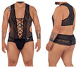 CandyMan 99557X Mesh-Lace Bodysuit - SomethingTrendy.com