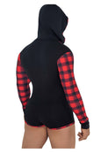 CandyMan 99575 Hoodie Bodysuit - SomethingTrendy.com