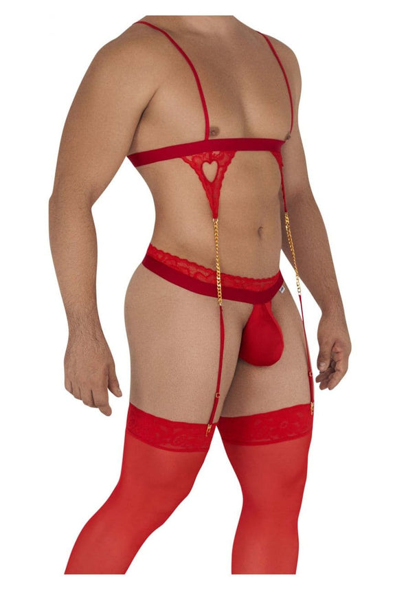 CandyMan 99581 Harness-Thongs Outfit - SomethingTrendy.com