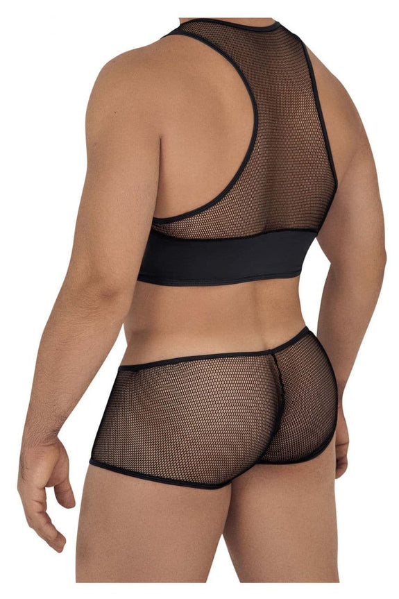 CandyMan 99590 Mesh Top-Trunks Outfit - SomethingTrendy.com