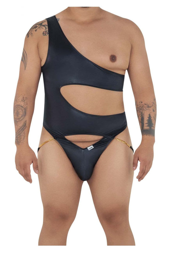 CandyMan 99597X One Shoulder Bodysuit - SomethingTrendy.com