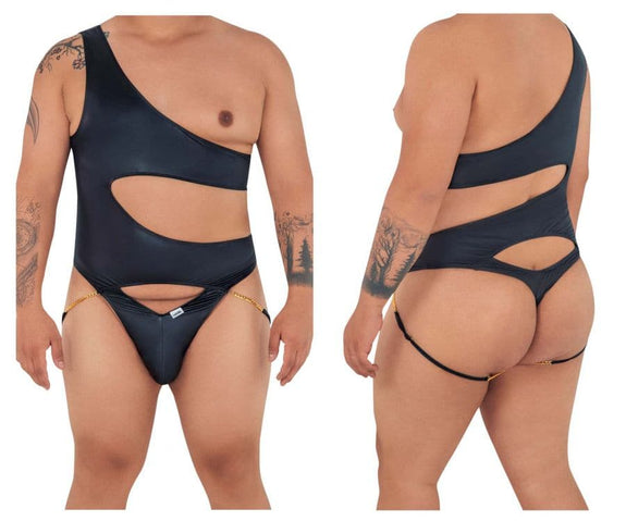 CandyMan 99597X One Shoulder Bodysuit - SomethingTrendy.com