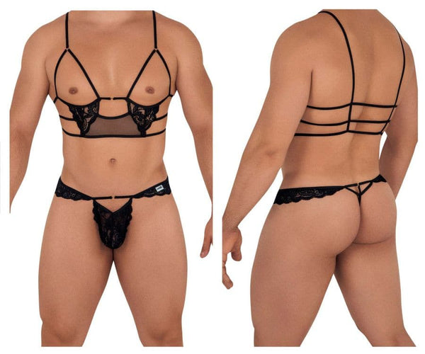 CandyMan 99604 Harness-Thongs Outfit - SomethingTrendy.com
