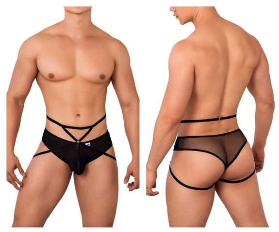 CandyMan 99640 Mesh Thongs - SomethingTrendy.com
