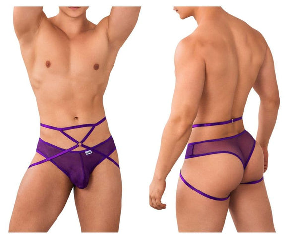 CandyMan 99640 Mesh Thongs - SomethingTrendy.com
