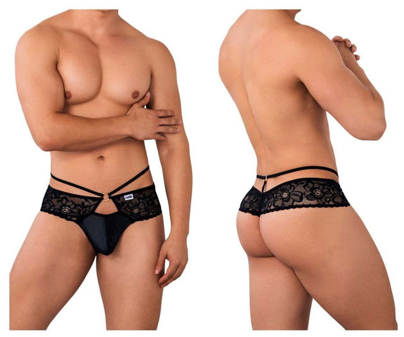 CandyMan 99647 Lace Thongs - SomethingTrendy.com