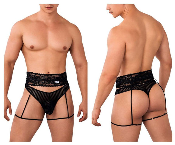 CandyMan 99648 Garter Thongs - SomethingTrendy.com